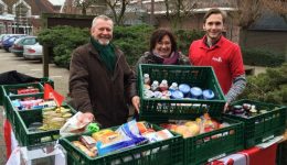 Jusos Hünxe sammelten für die Tafel