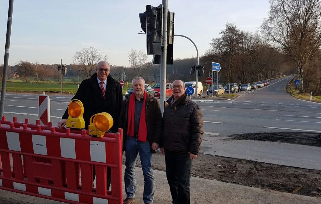 Norbert Meesters MdL: Ampel an der A 3-Abfahrt Hünxe geht in Betrieb