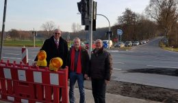 Norbert Meesters MdL: Ampel an der A 3-Abfahrt Hünxe geht in Betrieb