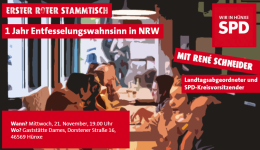 20181121 RoterStammtisch_Entfesselungswahnsinn in NRW