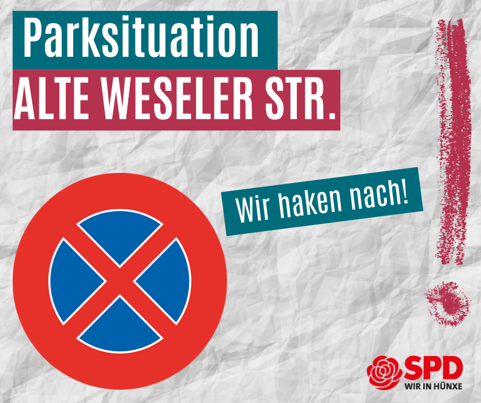 Anfrage: Parksituation Alte Weseler Straße/Högemannshof/Krudenburger Straße
