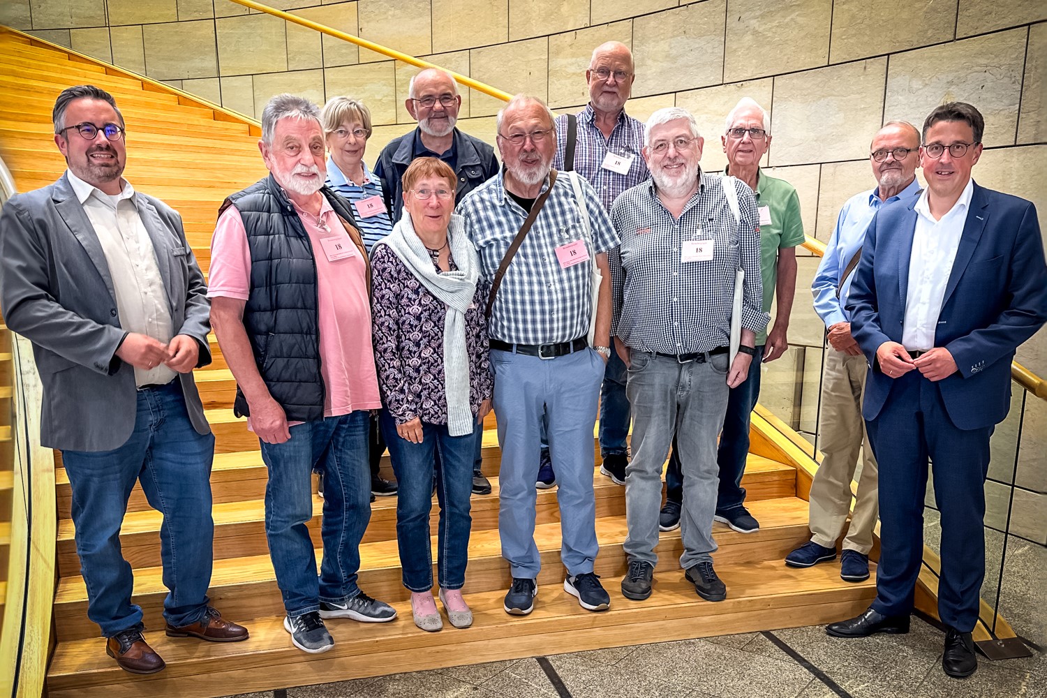 Repair-Café Hünxe-Bruckhausen zu Besuch im Landtag
