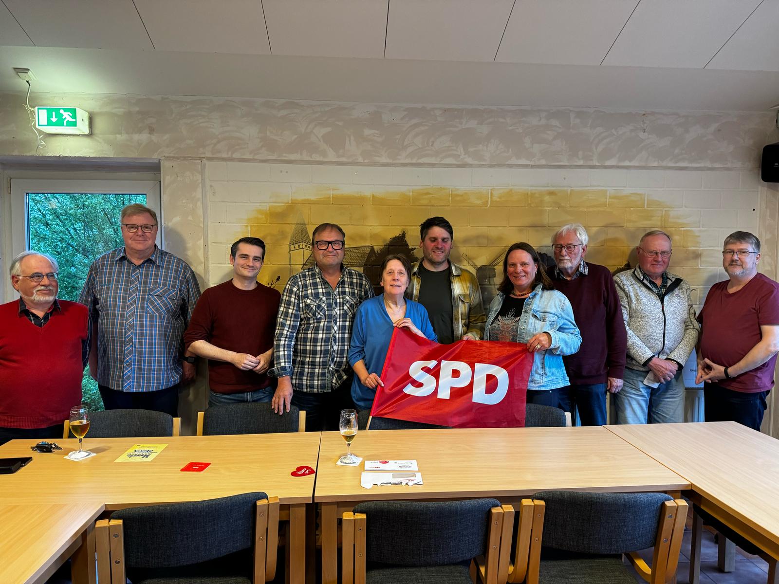 SPD Hünxe diskutiert Koalitionsvertrag beim Mitgliederstammtisch