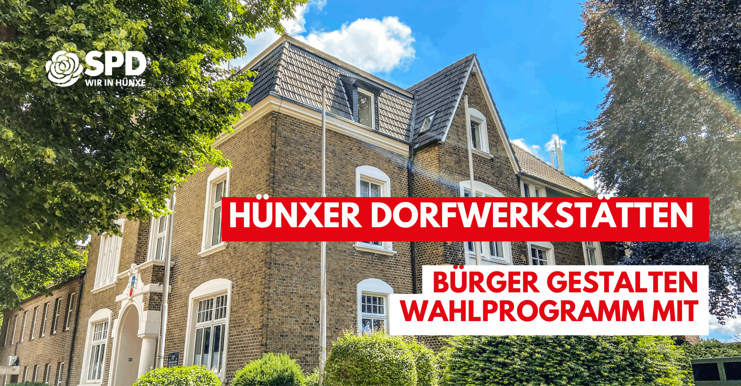 Einladung zu unseren Dorfwerkstätten: Bürger gestalten Wahlprogramm mit