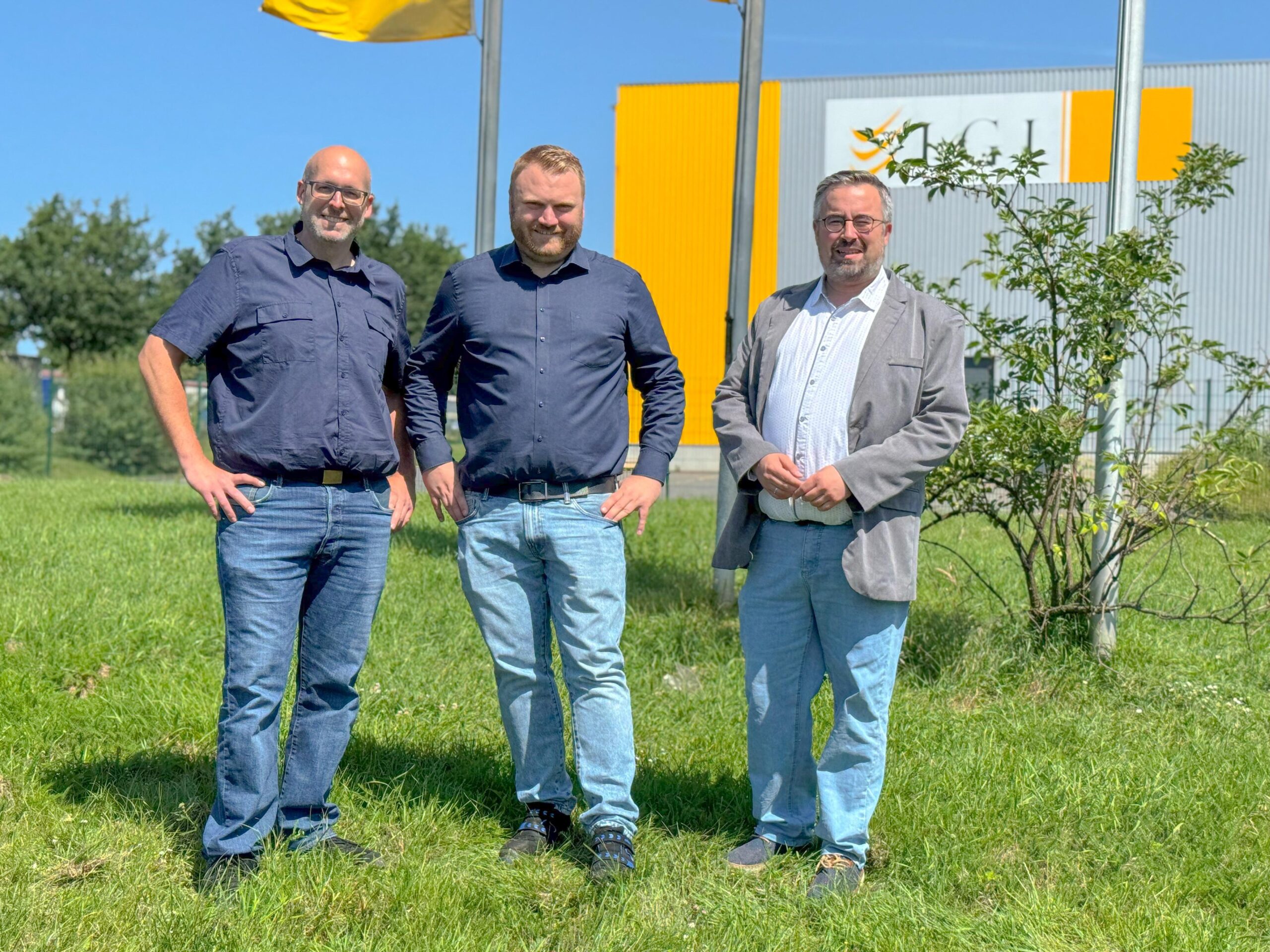 Hinter den Hallentoren von LGI – Hünxer Bürgermeisterkandidat Jan Scholte-Reh besucht Logistikzentrum in Bucholtwelmen