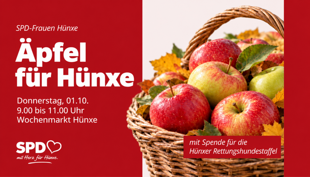20260925 SPD-Frauen_Äpfel für Hünxe