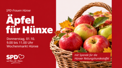 20260925 SPD-Frauen_Äpfel für Hünxe